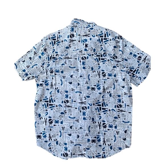 Coleman Men's Backyard BBQ Grilling Button Down Shirt Size Large - Picture 3 of 9